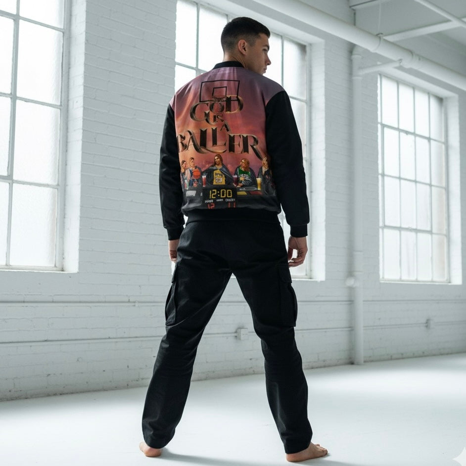 GOD IS A BALLER jacket