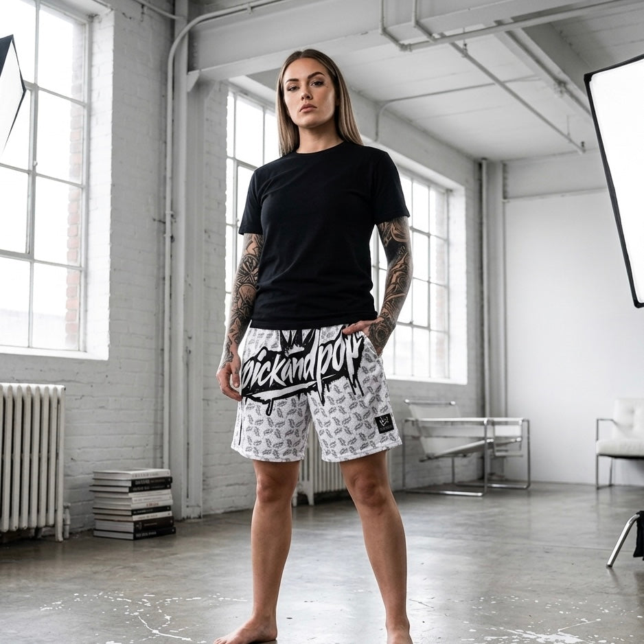 ICON white shorts